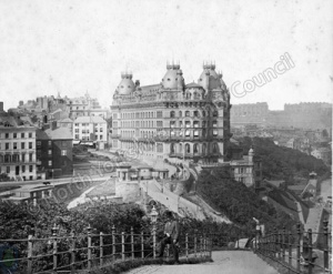 Grand Hotel and St Nicholas Cliff, Scarborough